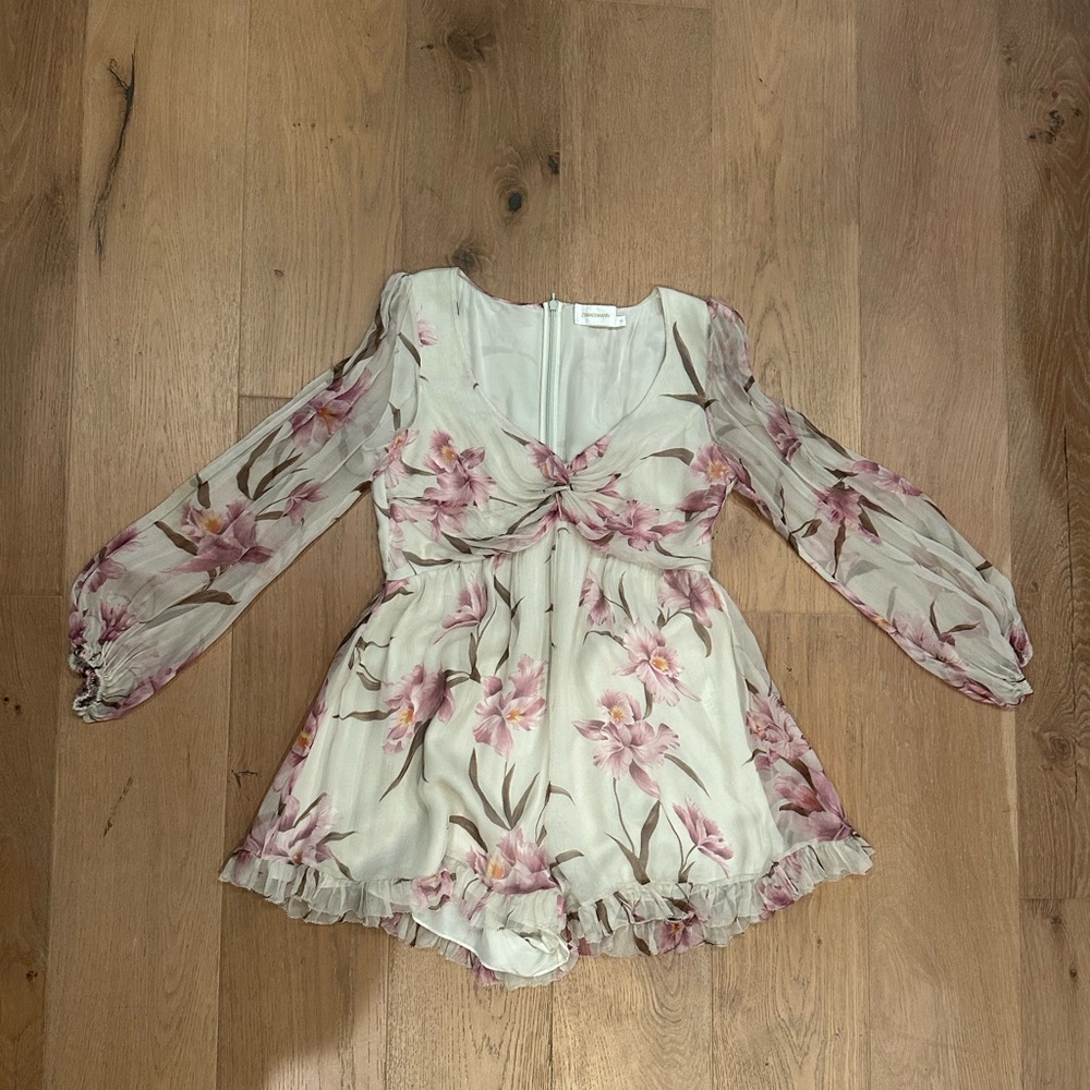 Zimmermann Silk Romper
